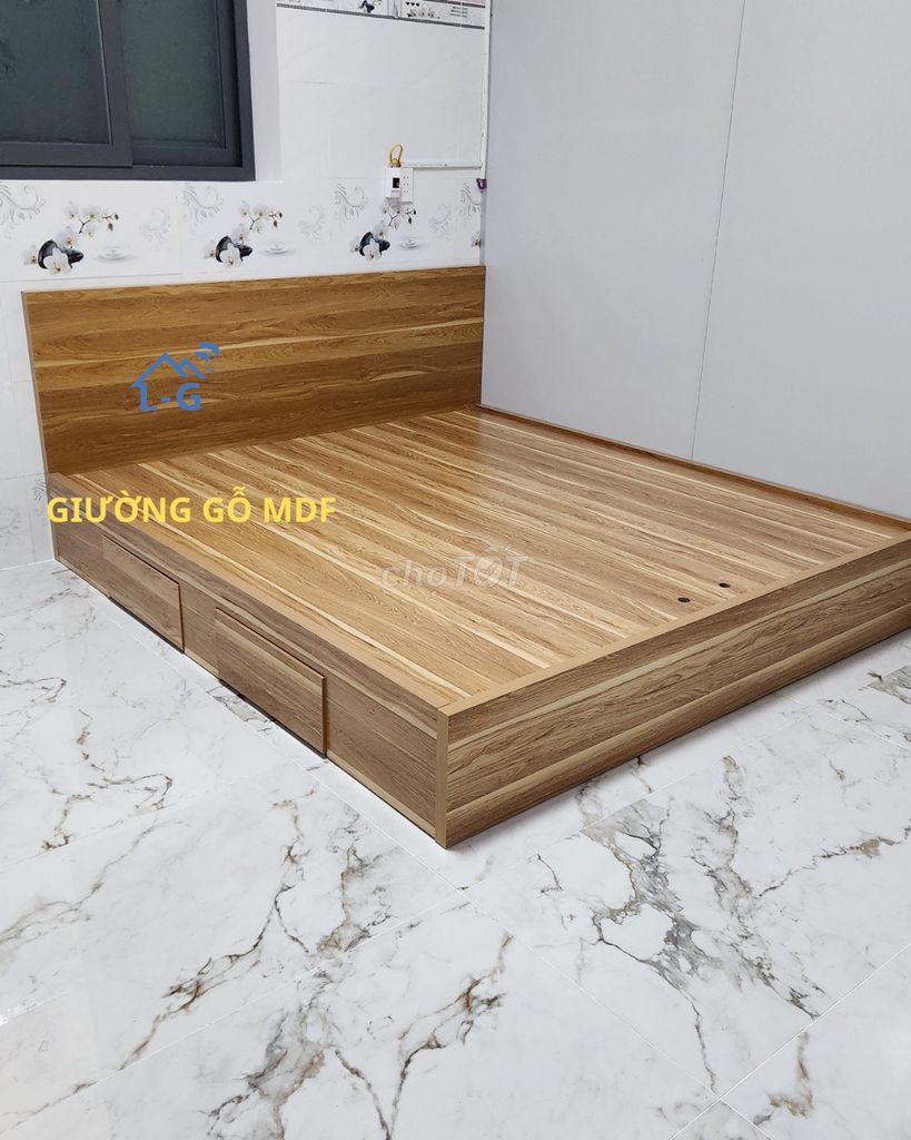 GIƯỜNG GỖ GIƯỜNG GỖ$$GIƯỜNG GỖ MDF))GIƯỜNG GỖ HCM~. Mua bán Giường, chăn ga gối nệm tại Quận 7 Tp Hồ Chí Minh được đăng bởi Lâm Gia Home hình 1