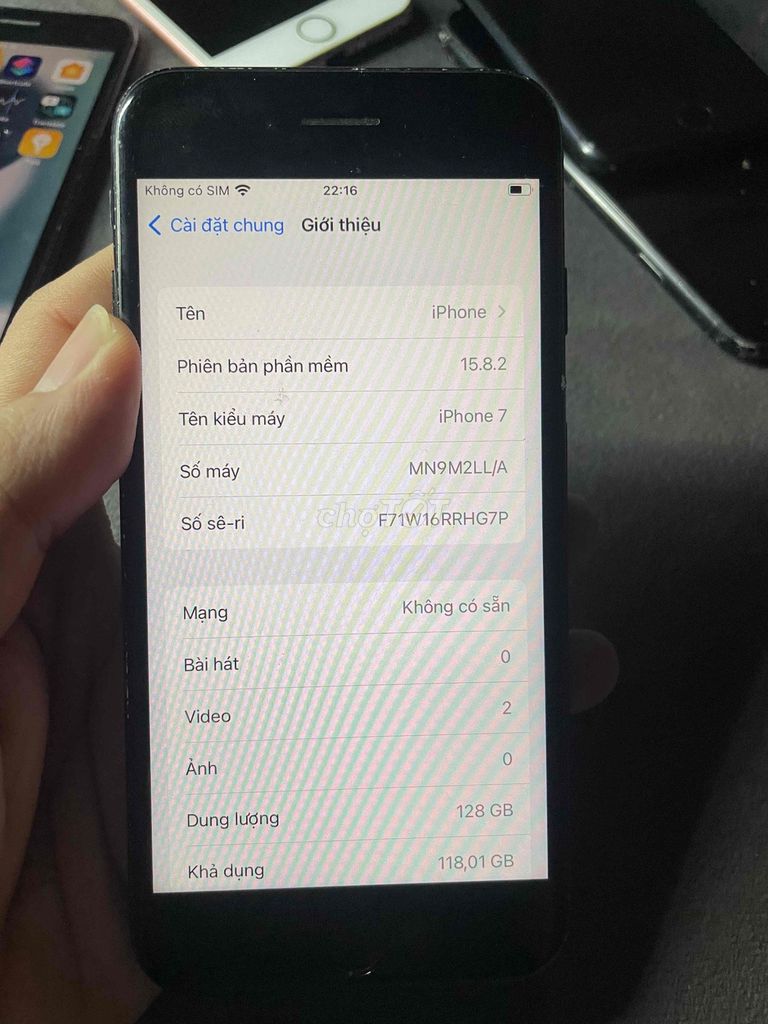 iPhone 7 128GB Đen. Mua bán Điện thoại tại Quận Nam Từ Liêm Hà Nội được đăng bởi Bùi Thanh Phong hình 1