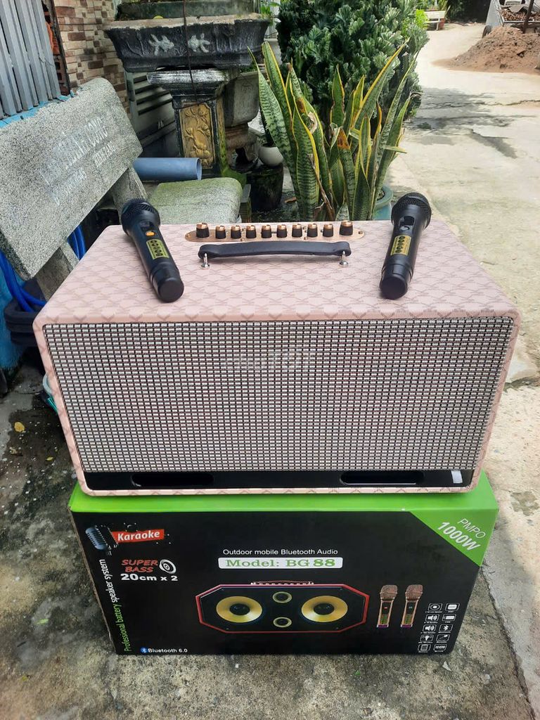 loa xách tay nhà tự ráp âm thanh hay khi Karaoke