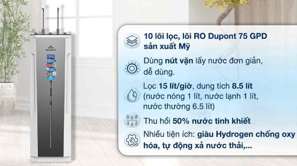 Máy lọc nước RO nóng nguội lạnh Hoà Phát HPN635. Mua bán Nội thất, đồ gia dụng khác tại Thành phố Dĩ An Bình Dương được đăng bởi cẫm giang nguyễn hình 1