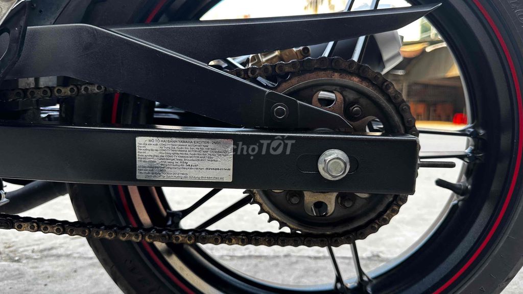 Exciter 150 trắng đỏ 2017 ( hỗ trợ góp ). Mua bán Xe máy tại Huyện Chợ Mới An Giang được đăng bởi Cửa hàng xe Thiên Phước 2 hình 10