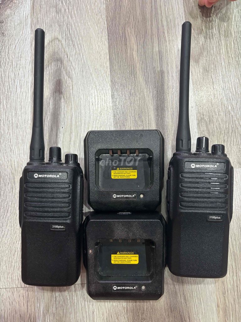 Bộ đàm Motorola CP-3100 Plus Đen 90%. Mua bán Điện thoại tại Quận 12 Tp Hồ Chí Minh được đăng bởi Mến hình 1