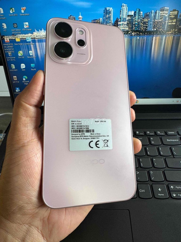 Oppo Reno14 F 5G 12GB/256GB zin đẹp 99. Mua bán Điện thoại tại Quận Ninh Kiều Cần Thơ được đăng bởi phan Nhân  hình 1