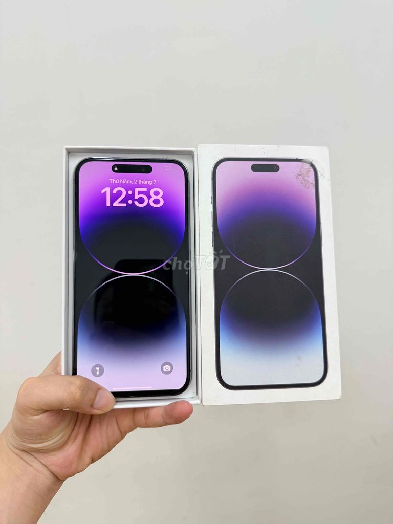iPhone 14 Pro Max 128GB Like New 99% Zin Nguyên. Mua bán Điện thoại tại Quận Đống Đa Hà Nội được đăng bởi Tùng Táo Hanoi Mobile hình 1