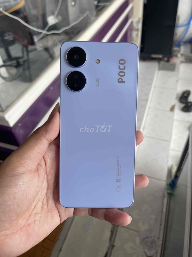 POCO C65 128GB Tím zin keng. Mua bán Điện thoại tại Thành phố Thủ Dầu Một Bình Dương được đăng bởi lý phước mobile hình 1