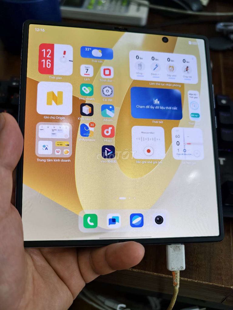 Vivo X Fold 1 Xanh Full chức năng. Mua bán Điện thoại tại Quận Hoàng Mai Hà Nội được đăng bởi Hoang Ha hình 1