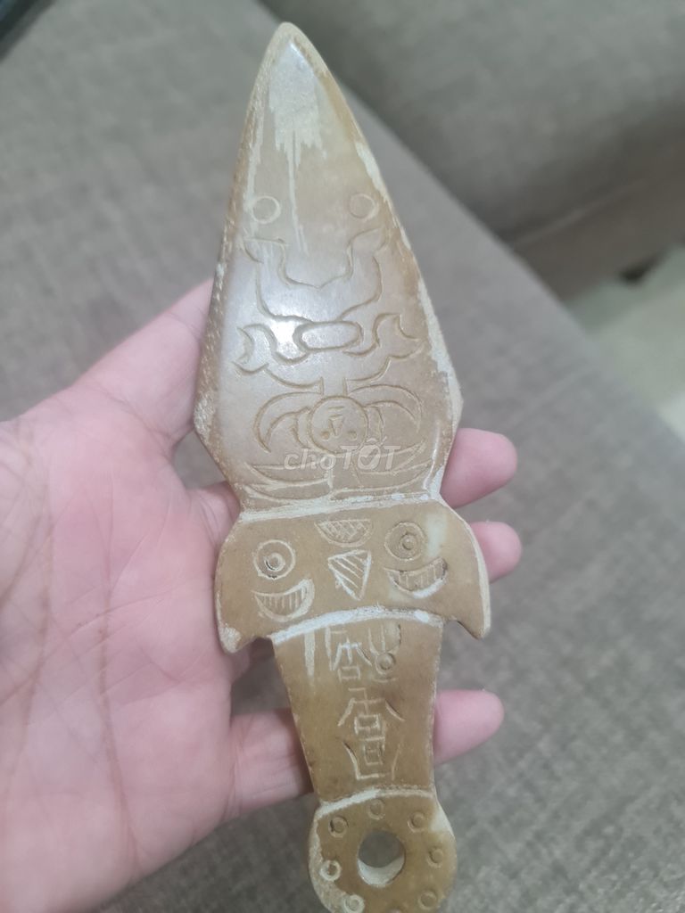 THANH CỔ BẰNG NGỌC CỦA NGƯỜI XƯA TRẠM TRỔ TINH VI. Mua bán Đồ sưu tầm, đồ cổ tại Quận Cầu Giấy Hà Nội được đăng bởi Đức Sang hình 3