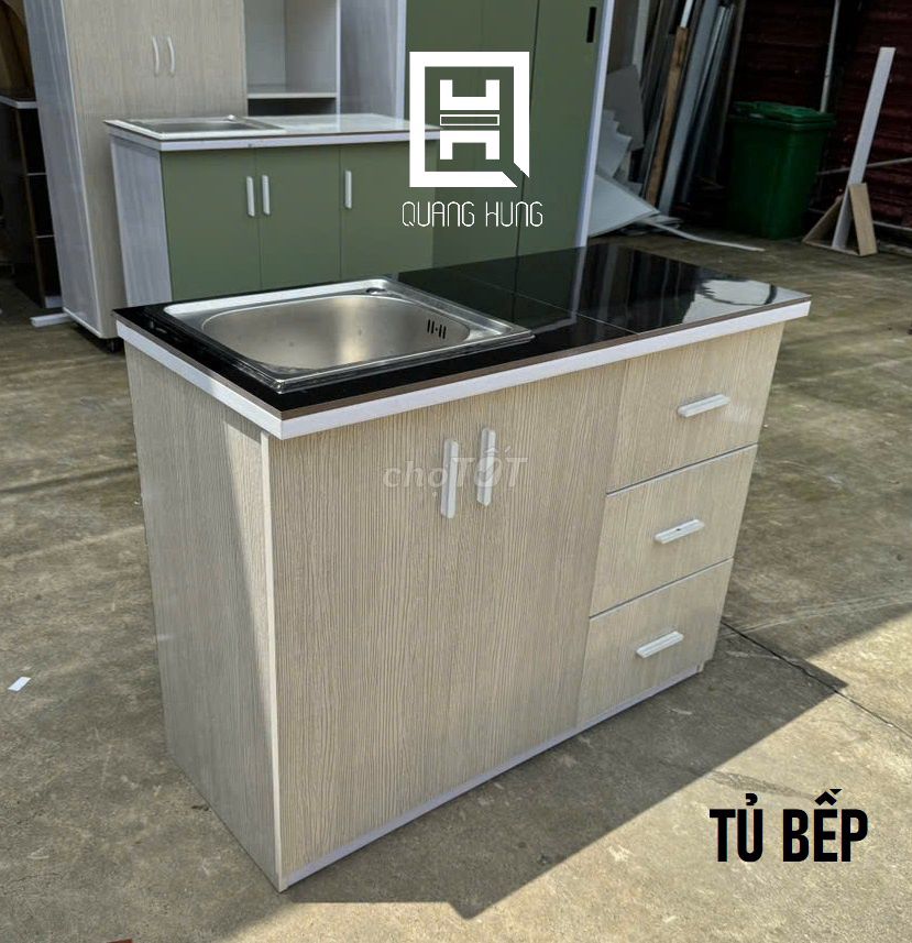 TỦ BẾP NHỰA ĐÀI LOAN=-=TỦ BẾP NHỰA==TỦ BẾP NHỰA-TỦ. Mua bán Tủ, kệ gia đình tại Thị xã Tân Uyên Bình Dương được đăng bởi NỘI THẤT NHÀ XINH hình 1