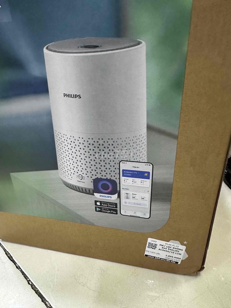 Máy lọc không khí Philips AC0650/10 Mới. Mua bán Nội thất, đồ gia dụng khác tại Quận Gò Vấp Tp Hồ Chí Minh được đăng bởi Trần Nguyễn Bảo Phong hình 1