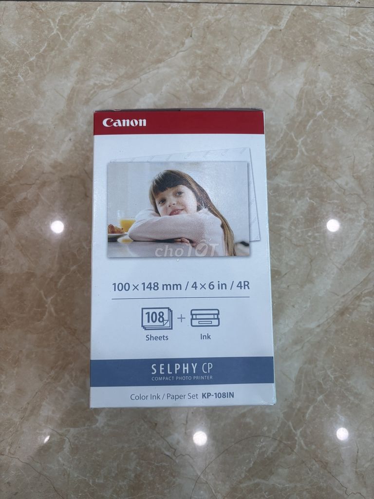 Giấy in ảnh Canon KP-108IN. Mua bán Đồ dùng văn phòng tại Quận Thanh Xuân Hà Nội được đăng bởi Việt Hoàng hình 1