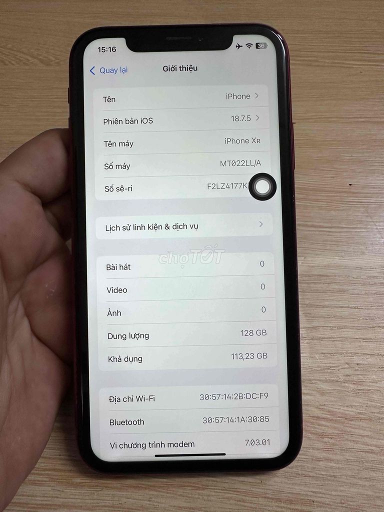 Xr 128G qt zin k face.. Mua bán Điện thoại tại Quận Hải Châu Đà Nẵng được đăng bởi Phii hình 1