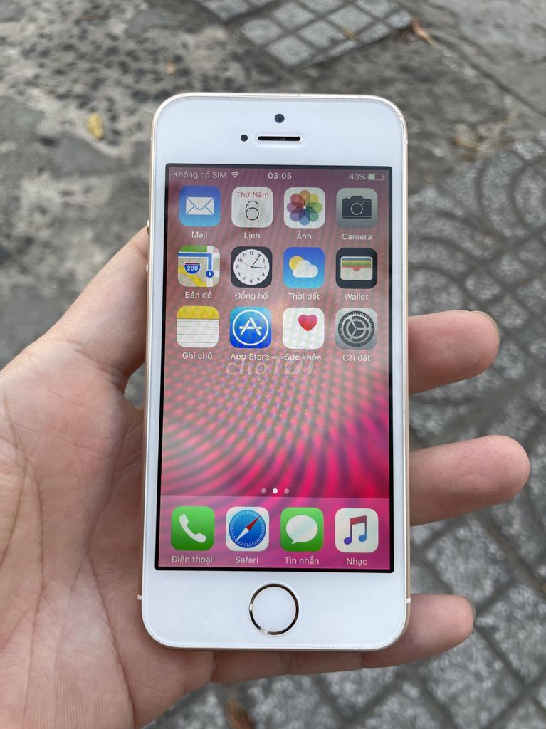 Apple iPhone 5SE 16GB Trắng Đã sử dụng. Mua bán Điện thoại tại Quận Bắc Từ Liêm Hà Nội được đăng bởi Khánh Ninh hình 1