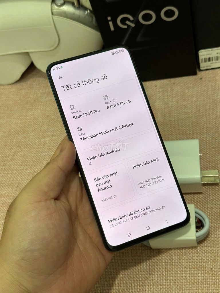 Redmi k30 Pro 8/128 xanh sạc 67w có ship COD. Mua bán Điện thoại tại Quận Hoàng Mai Hà Nội được đăng bởi Trần Ngọc Hiếu hình 5