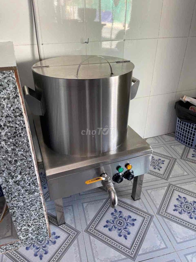 Nồi nấu phở Inox 50 lít Like new. Mua bán Bếp, lò, đồ điện nhà bếp tại Thành phố Tân An Long An được đăng bởi Hoàng Hải hình 1