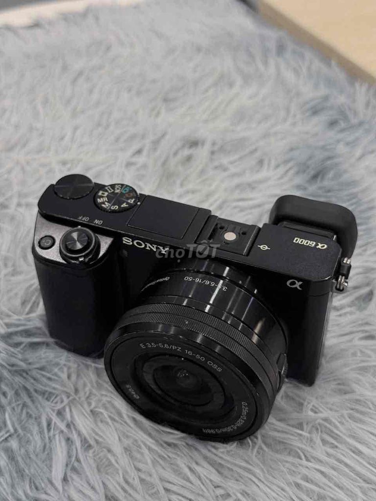 Máy ảnh Sony A6000 kèm lens 16-50 OSS Đen 98%. Mua bán Máy ảnh, Máy quay tại Quận 5 Tp Hồ Chí Minh được đăng bởi Phan Thế Phong  hình 1
