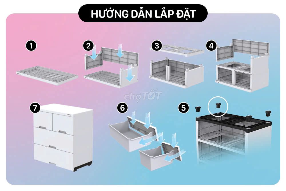 TỦ NHỰA  4 NGĂN HAPPY BABY SUNHOUSE KS-CA688G4. Mua bán Mẹ và bé tại Quận 11 Tp Hồ Chí Minh được đăng bởi GIA PHÁT ĐIỆN MÁY SỈ LẺ hình 4