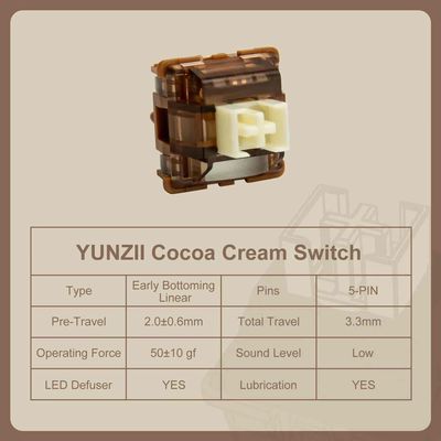 80 switch Yunzii cocoa cream V2