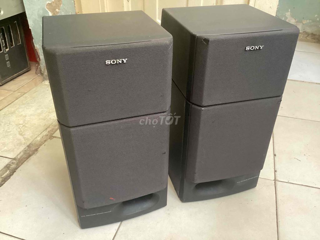 Cặp loa SONY 2 tầng 2 cầu âm thanh rất hay