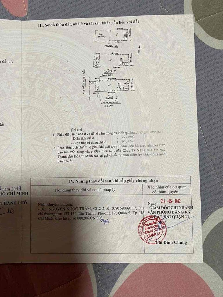 ? BÁN NHÀ CHÍNH CHỦ – PHƯỜNG 4, QUẬN 11, TP.HCM Đường Đặng Minh Khiêm, Phường 4, Quận 11, Tp Hồ Chí Minh Quận 11 Tp Hồ Chí Minh