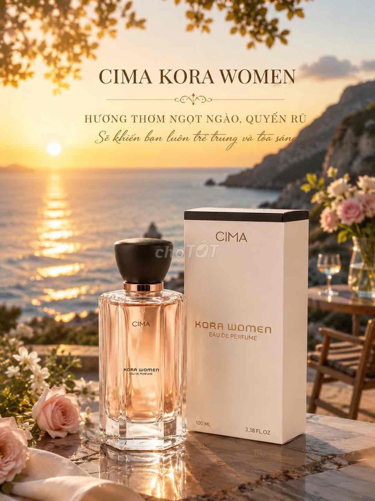 Nước hoa CIMA KORA WOMEN 100ML. Mua bán Nước hoa tại Thành phố Thủ Đức Tp Hồ Chí Minh được đăng bởi Phùng Thanh Nam hình 1