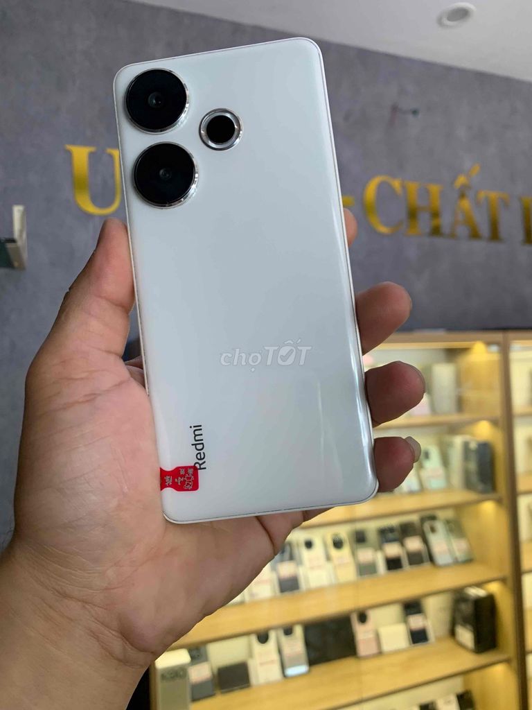 Xiaomi Redmi Turbo 3 12GB/512GB Trắng. Mua bán Điện thoại tại Quận Ninh Kiều Cần Thơ được đăng bởi shop một chín tám tám hình 1