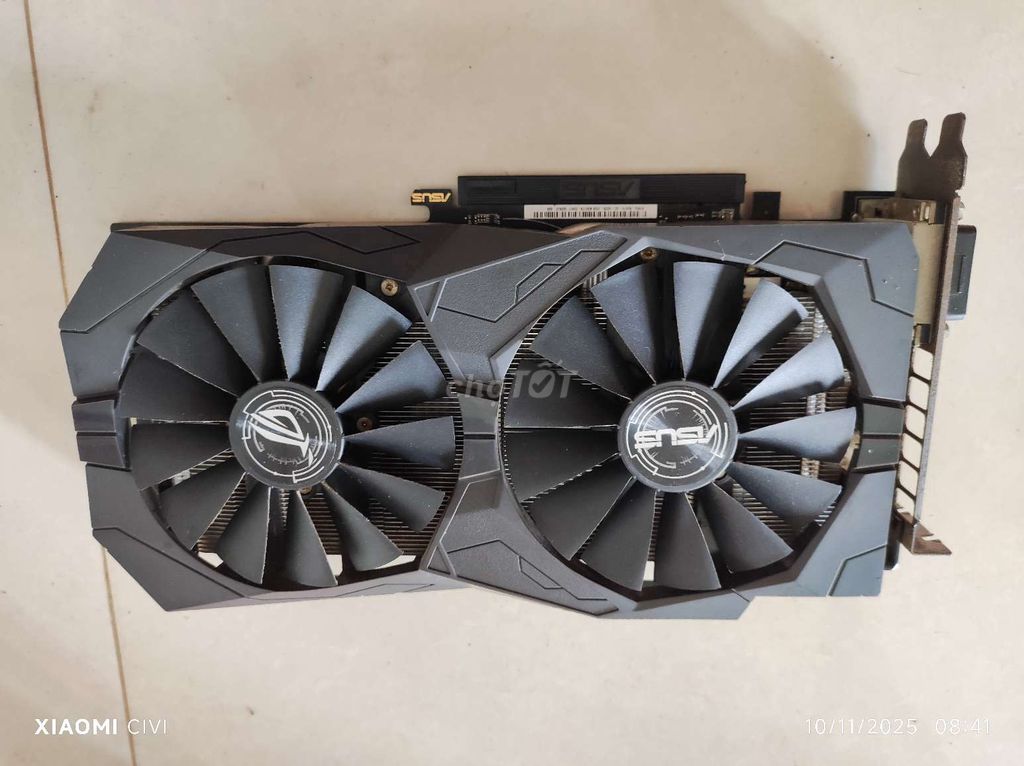 Card màn hình ASUS ROG STRIX RX 470 4GB. Mua bán Linh kiện (RAM, Card...) tại Thành Phố Đồng Hới Quảng Bình được đăng bởi Sang hình 1