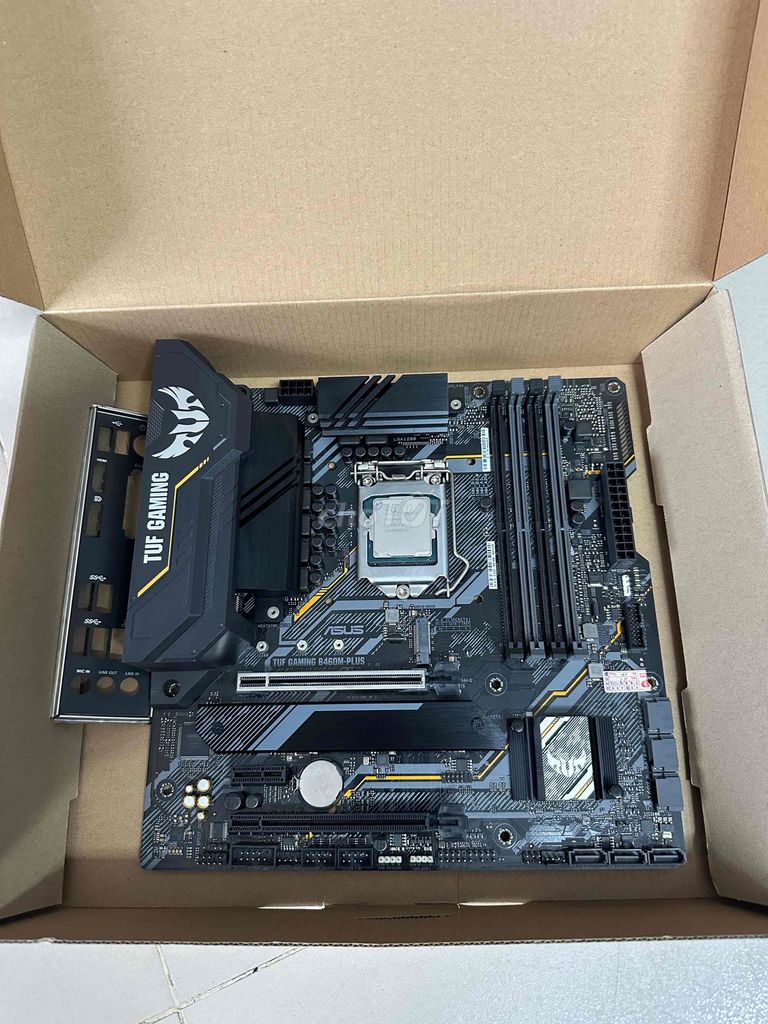 Bo mạch chủ Asus TUF B460M-Plus i5 10400F. Mua bán Linh kiện (RAM, Card...) tại Quận Gò Vấp Tp Hồ Chí Minh được đăng bởi Tình Nguyễn hình 1