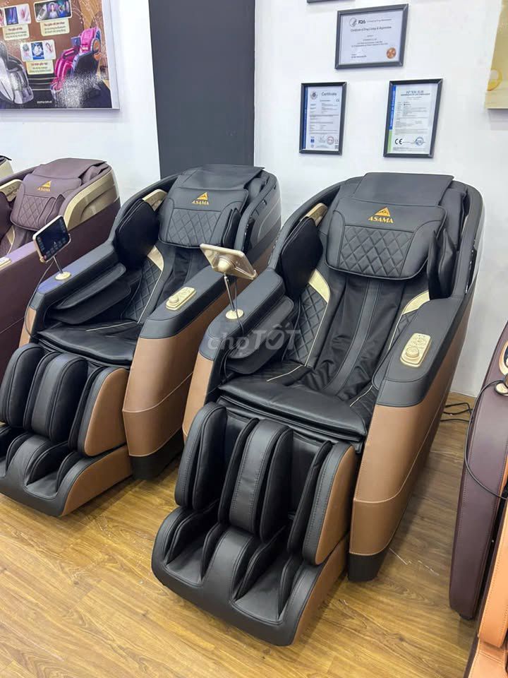 Ghế massage ASAMA con lăn 4D. Mua bán Bàn ghế tại Huyện Long Thành Đồng Nai được đăng bởi Hiệp Hồng hình 1