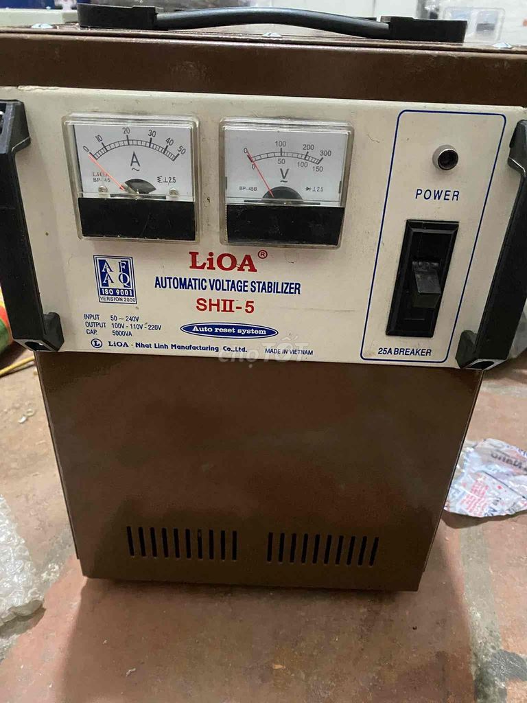 thanh lý ổn áp lioa 5kva dải 50-250v. Mua bán Đồ chuyên dụng, Giống nuôi trồng tại Quận Long Biên Hà Nội được đăng bởi Quang Đạt hình 1
