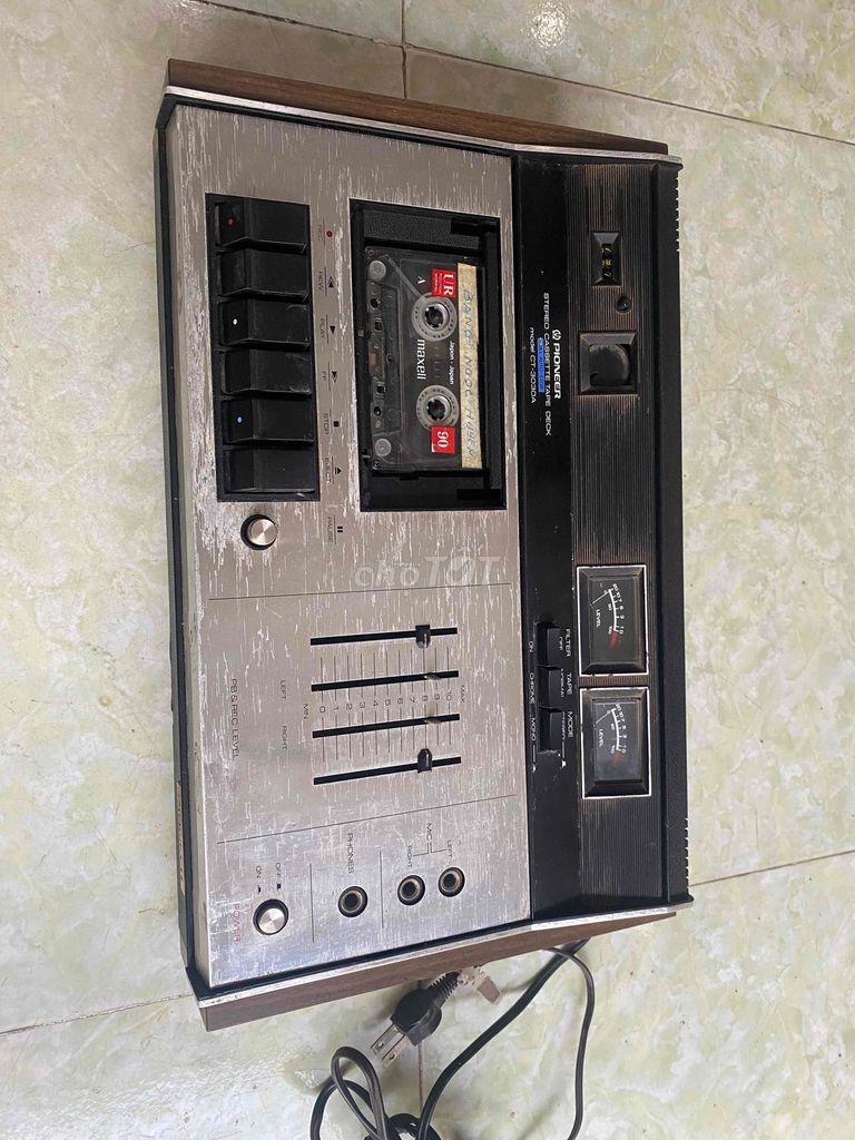 Đầu cassette Pioneer CT-3030A. Mua bán Đồ sưu tầm, đồ cổ tại Thành phố Thanh Hóa Thanh Hóa được đăng bởi Thanh Nguyễn hình 1
