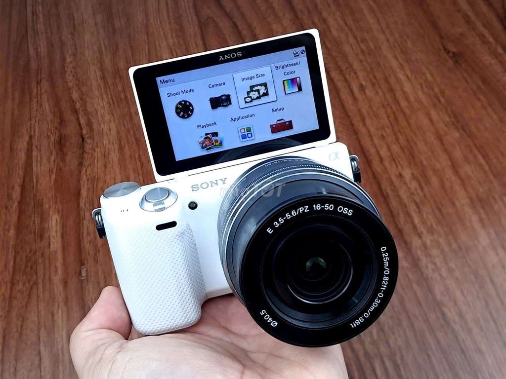 Máy ảnh Sony NEX 5R Trắng. Mua bán Máy ảnh, Máy quay tại Quận Tân Bình Tp Hồ Chí Minh được đăng bởi Phan Nguyen hình 1
