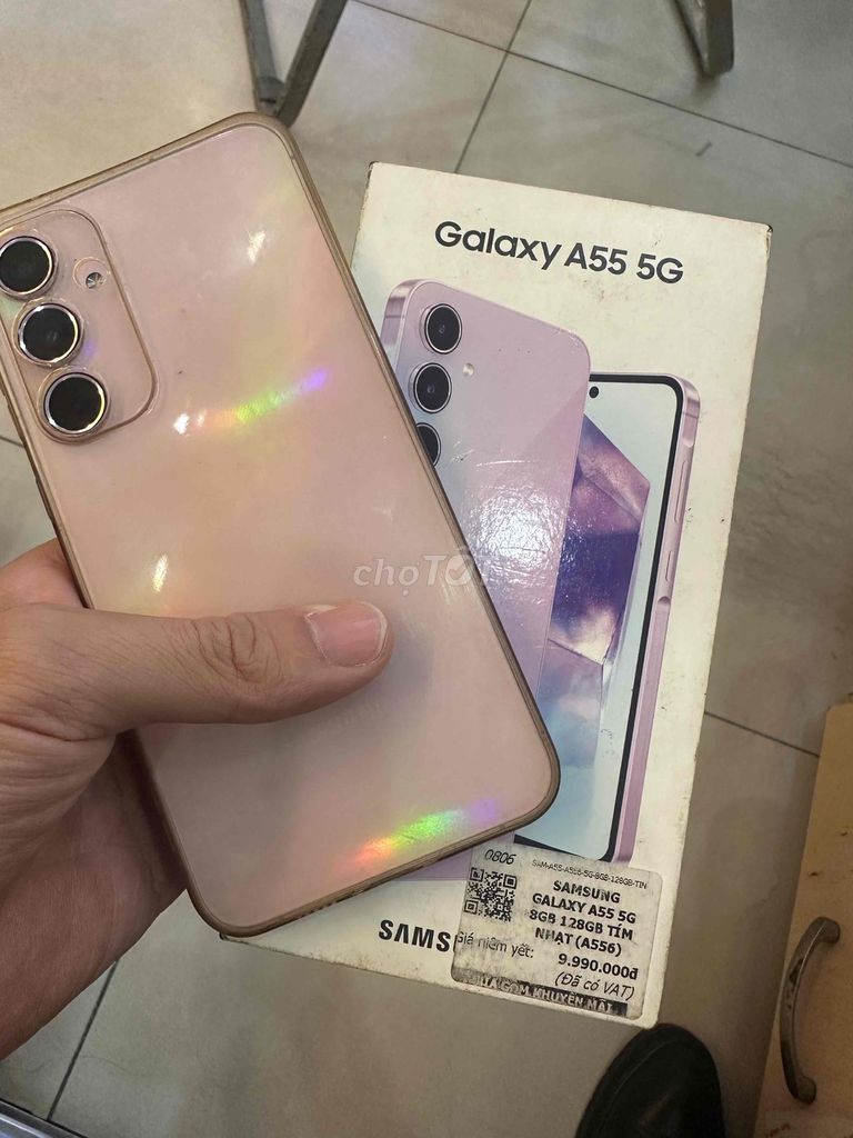Samsung Galaxy A55 5G 128GB Hồng. Mua bán Điện thoại tại Quận Gò Vấp Tp Hồ Chí Minh được đăng bởi Nhật hình 1
