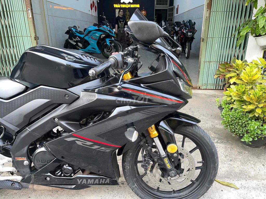 Yamaha R15 v3 2018 Đen 22000 km. Mua bán Xe máy tại Quận 12 Tp Hồ Chí Minh được đăng bởi THÁI THUẬN MOTOR hình 3