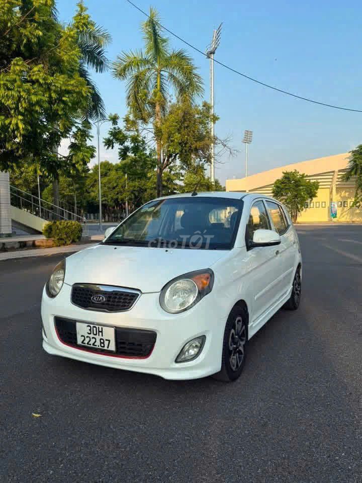 Kia Morning 2010 белый автоматическая коробка