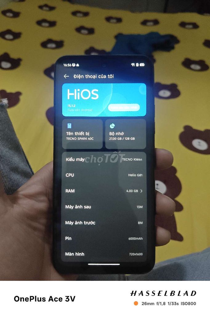 Tecno Spark 40C 128GB Xám. Mua bán Điện thoại tại Thành phố Thủ Đức Tp Hồ Chí Minh được đăng bởi Hòa Huỳnh hình 1