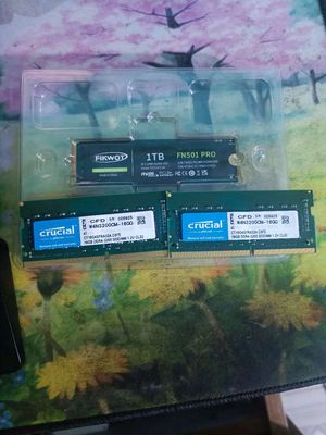 Ổ Nvme 1TB và ram laptop. Mua bán Linh kiện (RAM, Card...) tại Thành phố Bắc Ninh Bắc Ninh được đăng bởi Hà