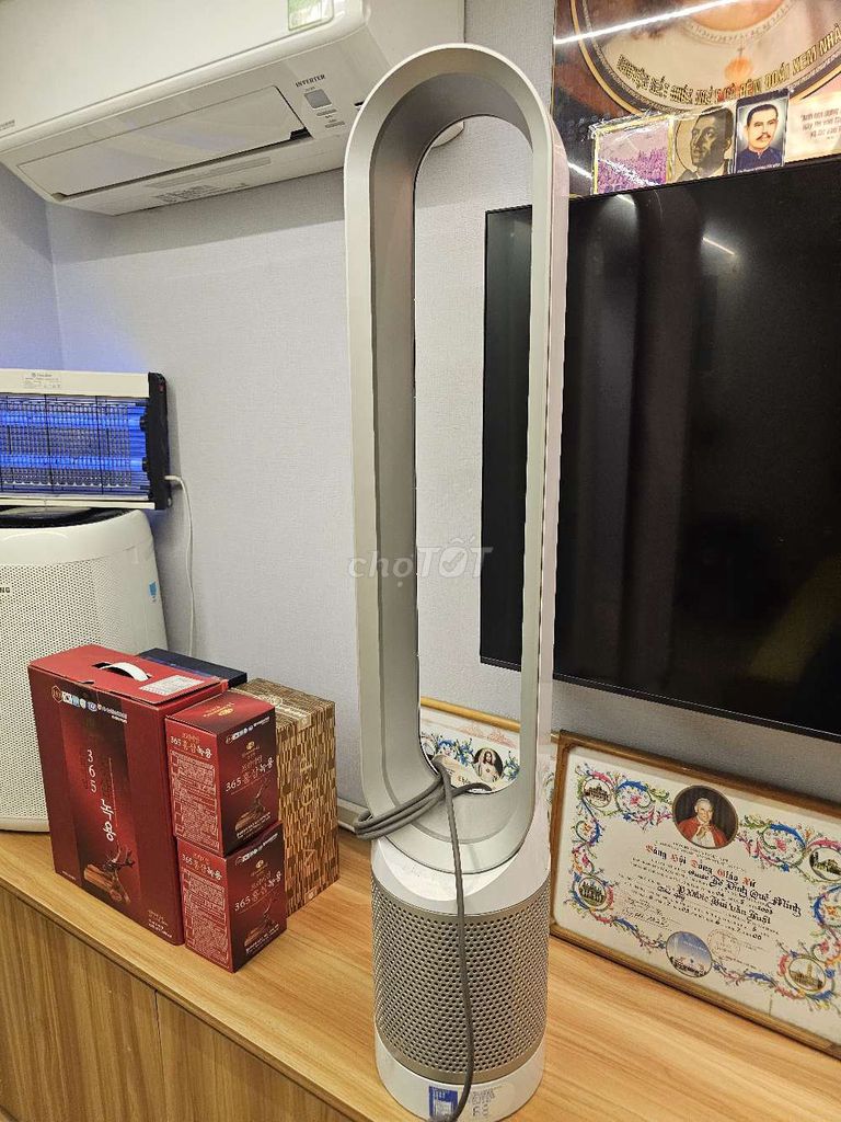 Quạt lọc không khí Dyson Trắng bạc. Mua bán Quạt tại Quận Tân Phú Tp Hồ Chí Minh được đăng bởi Tạ Tỷ hình 1
