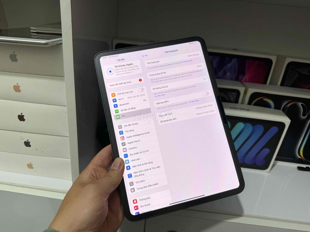 🔆 iPad Pro 11 M4 256 5G Zin 99% BH Care. Mua bán Máy tính bảng tại Quận Gò Vấp Tp Hồ Chí Minh được đăng bởi Duy Techs hình 5