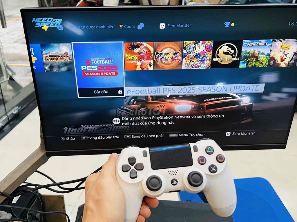 Máy chơi game Sony PS4 Slim 512GB Đen. Mua bán Thiết bị chơi game tại Quận Đống Đa Hà Nội được đăng bởi Bảo Táo Store hình 1