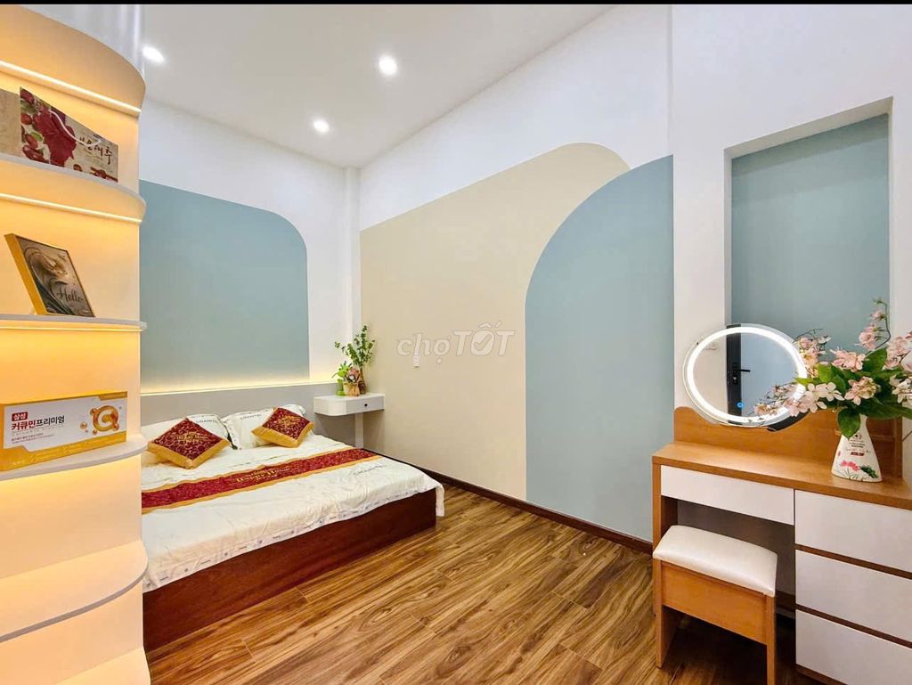 NHÀ ĐẸP LÊ ĐỨC THỌ P GÒ VẤP 67M HẺM XE HỞI ĐẬU CỬA HẺM THÔNG SỔ RIÊNG