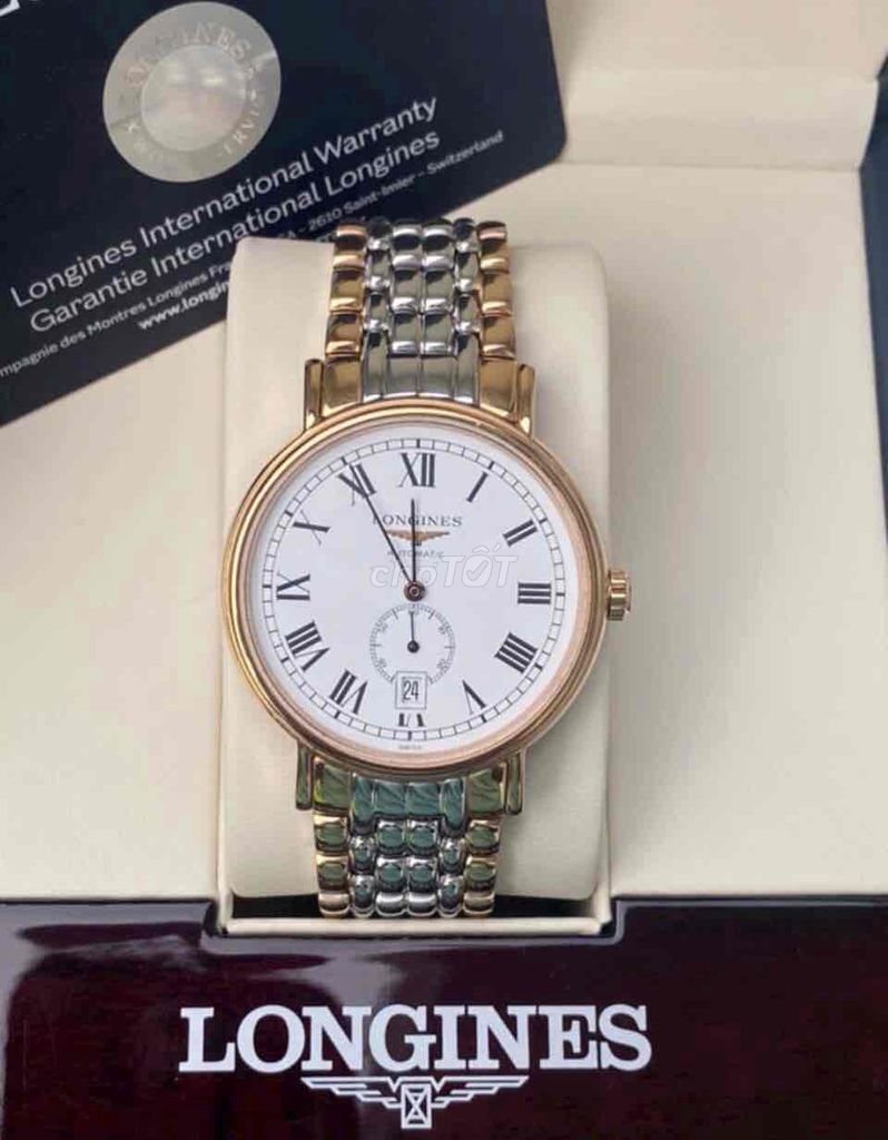 Longines Presence Size 40mm cực mới Fullset