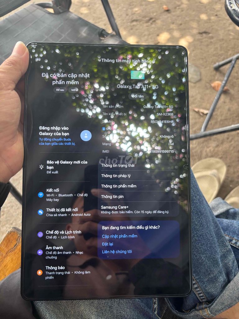 Samsung Galaxy Tab A11+ 5G Xám. Mua bán Máy tính bảng tại Thành phố Thủ Đức Tp Hồ Chí Minh được đăng bởi N H Tho hình 1