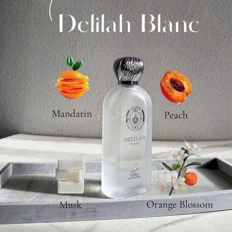 Nước hoa Maison Alhambra Delilah Blanc Nữ. Mua bán Nước hoa tại Quận Tân Bình Tp Hồ Chí Minh được đăng bởi Công Ty Dược Phương Việt hình 1