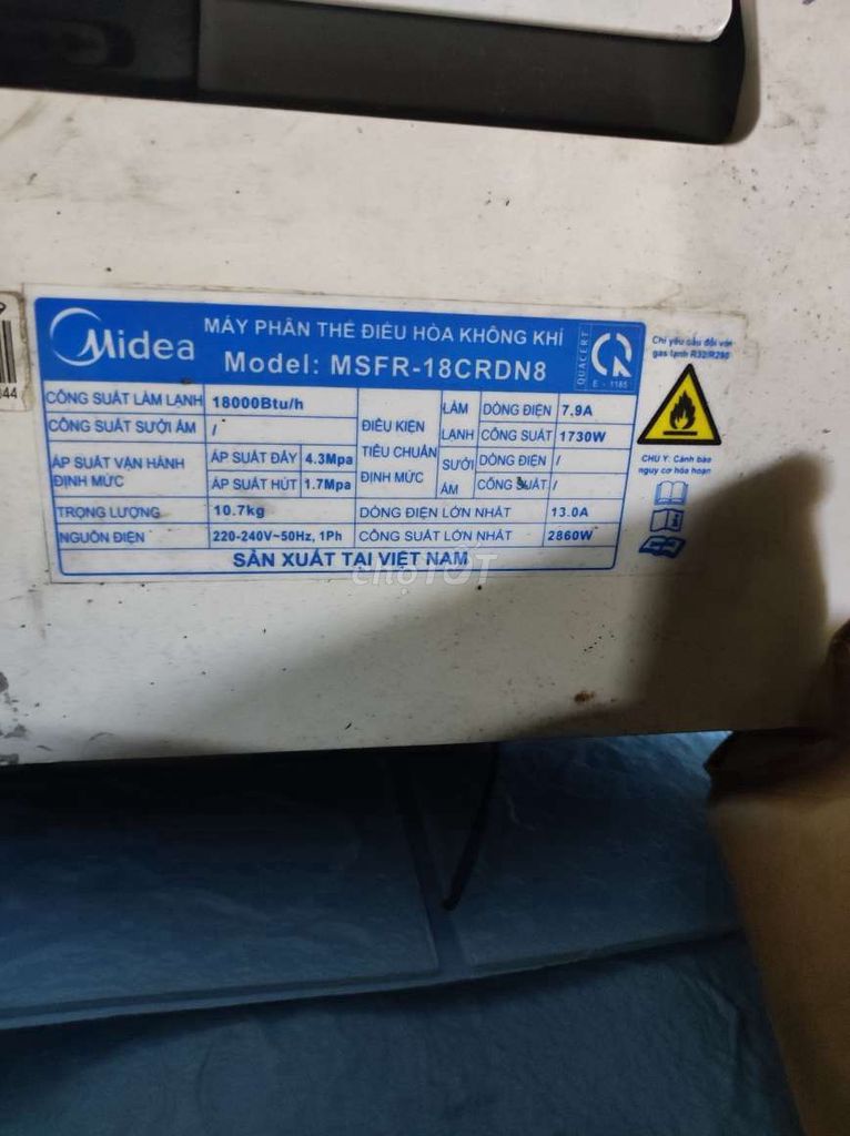 Máy Lạnh Midea 2hp Inverter