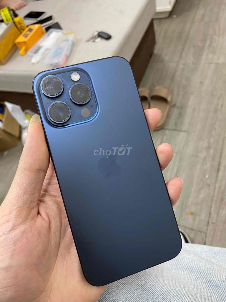 Apple iPhone 15 Pro Max 256GB Xanh. Mua bán Điện thoại tại Quận Hai Bà Trưng Hà Nội được đăng bởi Tuấn  hình 1