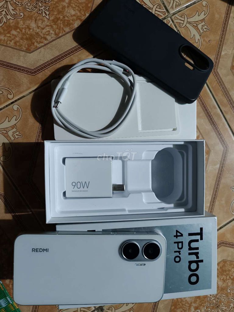 Xiaomi Redmi Turbo 4 Pro Trắng. Mua bán Điện thoại tại Quận Gò Vấp Tp Hồ Chí Minh được đăng bởi Huỳnh Long hình 1