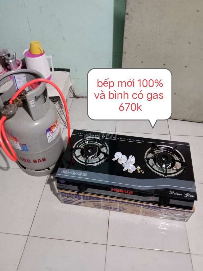 Trọn bộ bếp bình giá 680k