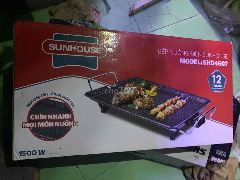 Bếp nướng điện SUNHOUSE SHD4607. Mua bán Bếp, lò, đồ điện nhà bếp tại Huyện Bình Chánh Tp Hồ Chí Minh được đăng bởi đi chợ hình 1