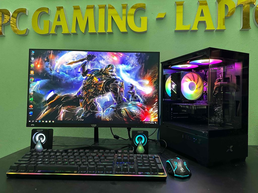 Full dàn gaming đẹp giá tốt ae chiến tết