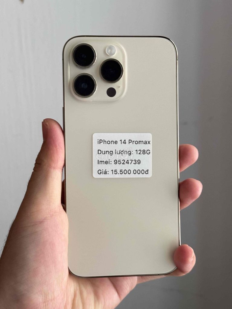 iPhone 14 Pro Max 128GB Vàng máy đẹp keng. Mua bán Điện thoại tại Thành phố Buôn Ma Thuột Đắk Lắk được đăng bởi Nguyễn Hoàng hình 1